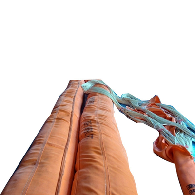 WLL 200 T Polyester Endless Round Sling Panjang Disesuaikan Anti Abrasi
