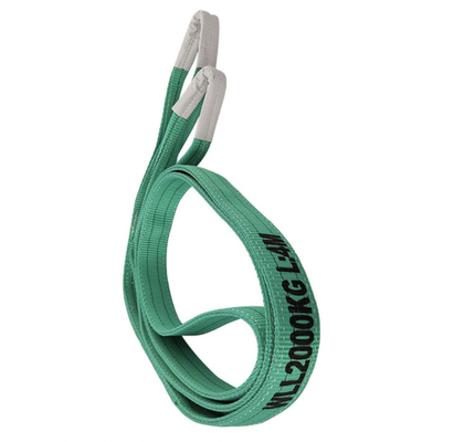 Beli Kain Tenun Poliester Anyaman Pola 2T Polyester Mengangkat Sling Dengan Dua Mata online manufacture