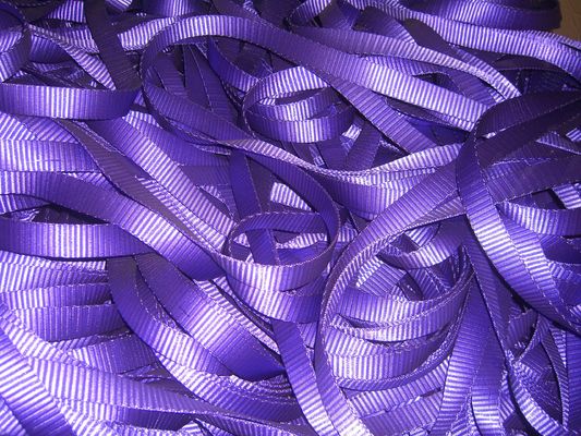 Beli Multi Colored 1T Polyester Webbing Roll, Polyester Sling Webbing TUV GS Sertifikat online manufacture