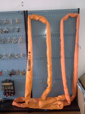 Beli WLL 20T Heavy Duty Endless Round Sling Polyester EN1492-2 Lembut Oranye online manufacture