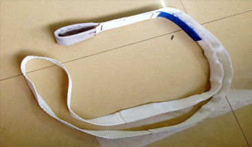 Beli Satu Mata Endless Webbing Sling 350kg White Webbing Sling Safety Factor 7 Sampai 1 online manufacture