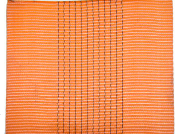 Beli Orange 300mm Polyester Anyaman Gulung Untuk Sling EN1492-1 WLL 12T Kekuatan Putus 54000 KG online manufacture