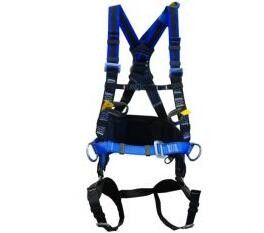 Beli Blue Multi Point Safety Harness Tubuh Penuh, Climbing Harness Tubuh Dengan Rescue Strap online manufacture