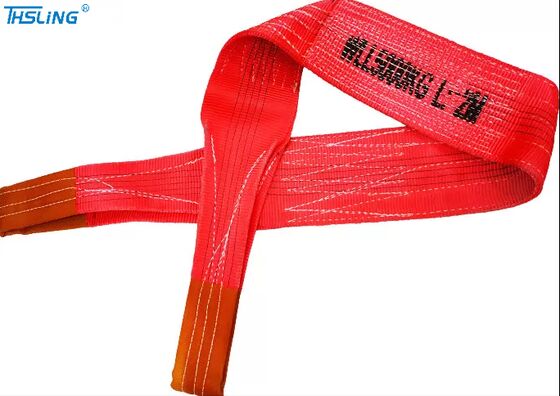 Beli 5T Polyester Flat Webbing Sling – Tahan Lama, Kapasitas Beban Tinggi, Pengangkatan Serbaguna pembuatan online