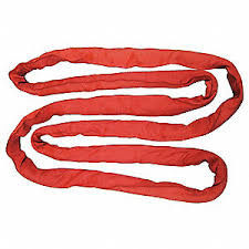 Beli Heavy Duty 20T Polyester Round Sling, Industri Angkat Sling Tahan UV online manufacture