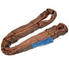 Beli Brown 6 Ton Polyester Endless Round Sling Untuk Baja Besar Bar ramah lingkungan online manufacture