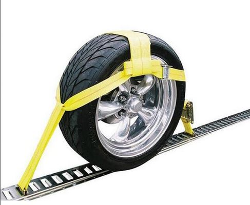 Beli 3000kg Kapasitas Webbing Lashing Strap Polyester Ratchet Tie Down Lashing Strap online manufacture