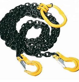 Beli Disesuaikan Sling Lifting Rantai, G80 Dua Kaki Rantai Sling Untuk Mengangkat Dan Rigging online manufacture