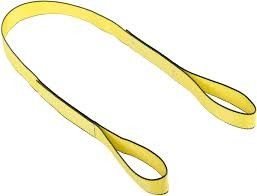 Beli Lembut Ganda Ply Anyaman Sling Crane Rigging Straps Dengan Eye Protector online manufacture