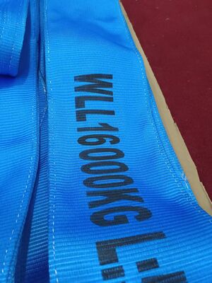 membeli 16 Ton Flat Webbing Sling ∙ Double Eye & Warna yang Dapat Dikustomisasi pembuatan online