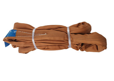 Beli Flat Woven Pattern Durable Polyester Lifting Sling 6T Gaya Tak Berujung Sertifikat CE online manufacture