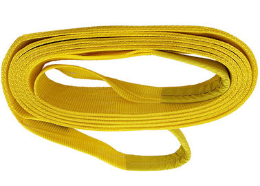 Beli Sling Flat Web Lifting Sling / Heavy Duty Sling Permukaan Lembut Halus online manufacture