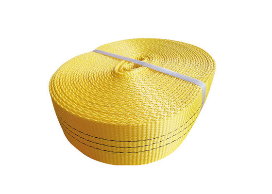 Beli Bentuk Flat Polyester Flat Webbing Sling Roll Webbing Straps EN1492-1 online manufacture