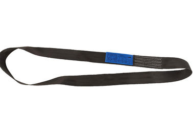 Beli EN1492-1 Black Flat Endness Anyaman Sling Mengangkat Sling Anyaman Tali 0.5T online manufacture