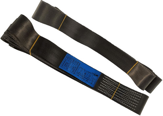 Beli Warna Hitam Sling Webbing Endless 0,5 Ton Sling Webbing Kargo Standar EN1492-1 online manufacture