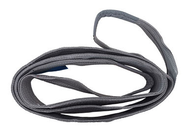 Beli EN1492-1 4T Polyester Flat Anyaman Sling / Sling Lifting Tali Anyaman online manufacture