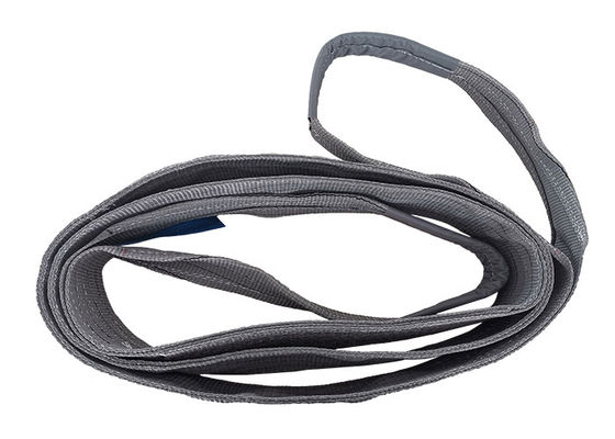 Beli EN1492-1 4T Tali Webbing Datar Poliester / Tali Webbing Sling Pengangkat online manufacture