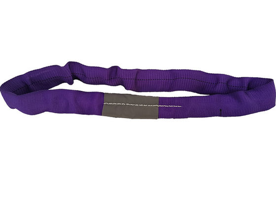 Beli Custom Polyester Lifting Sling 1T Endless Polyester Round Sling Konstruksi Serat Multiple online manufacture