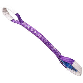 Beli Flat Eye Polyester Flat Anyaman Sling Belt Anyaman Tali Warna Violet online manufacture