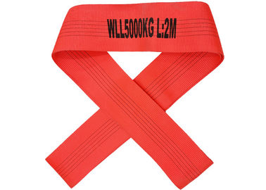 Beli Tugas Berat 5000kg Polyester Anyaman Sling Tak Berujung online manufacture