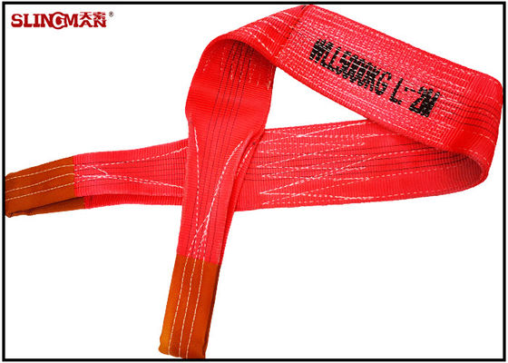 Beli Flat Woven Pattern Mata Dan Mata Sling Polyester Anyaman Mengangkat Sling Belt online manufacture