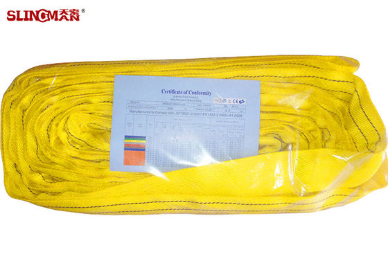 Beli WLL 3T Tak Berujung Polyester Round Sling Sertifikasi EN1492-2 CE GS TUV online manufacture