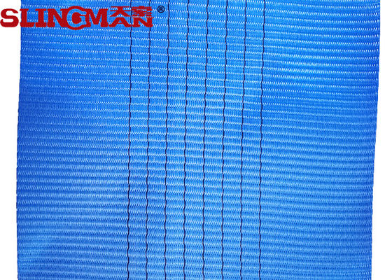 Beli Biru Ringan Polypropylene Anyaman, Kekuatan Melanggar 36000 KG Kustom Anyaman EN1492-1 online manufacture