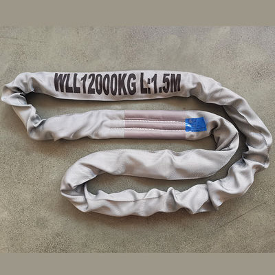 Beli 28mm Diameter Polyester Lifting Sling Menawarkan ketahanan kimia yang baik dan Oem Dirancang untuk Solusi Angkat Industri online manufacture